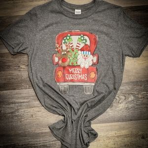 Merry Christmas Santa & Reindeer